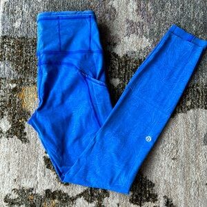 Lululemon Fast and Free High-Rise Tight 25” Pockets